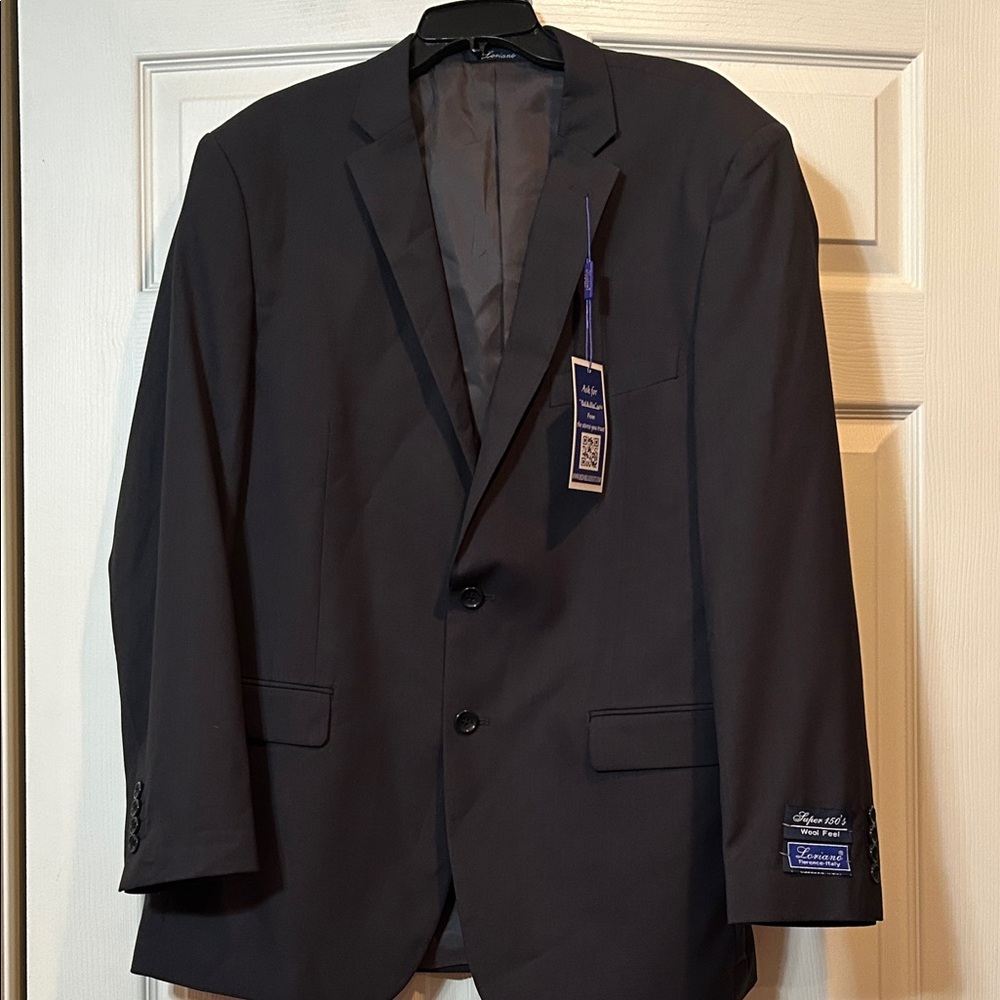 Loriano 150’s - 40R - Men's Blue Suit Blazer